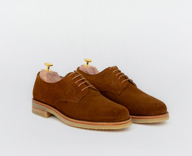 Ypsons chaussures homme derby Blucher vue de biais