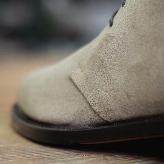 Chukka boots velours gris