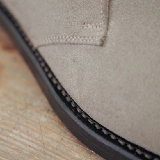 Chukka boots velours gris