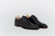 ypsons derby lincoln homme cuir noir vue de biais