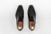 ypsons derby lincoln homme cuir noir vue dessus