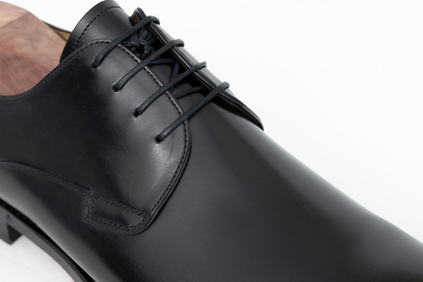 ypsons derby lincoln homme cuir noir vue zoom
