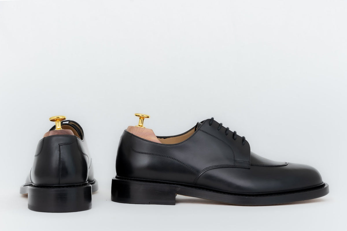 Derby mi-chasse Cuir noir