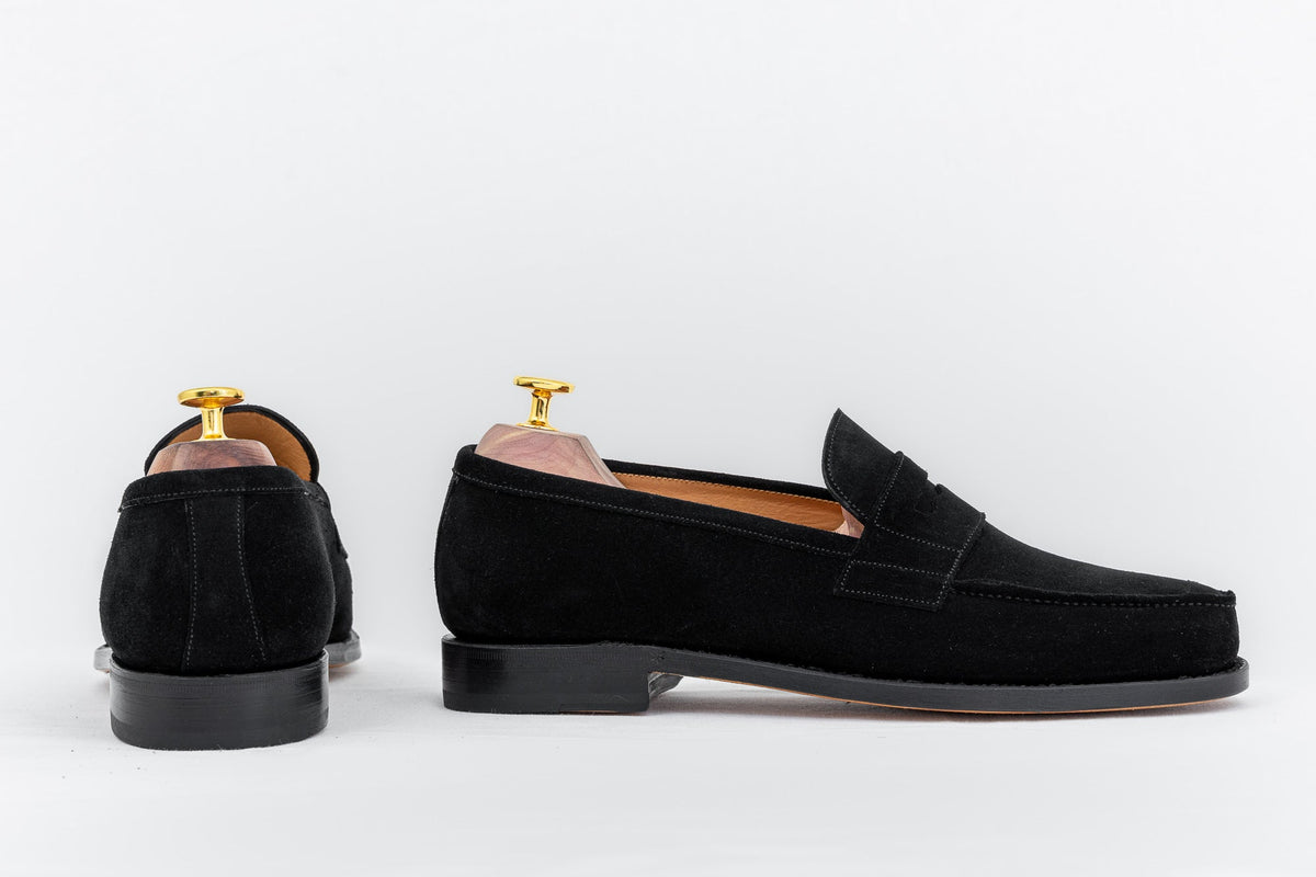 Oxford Veau velours noir