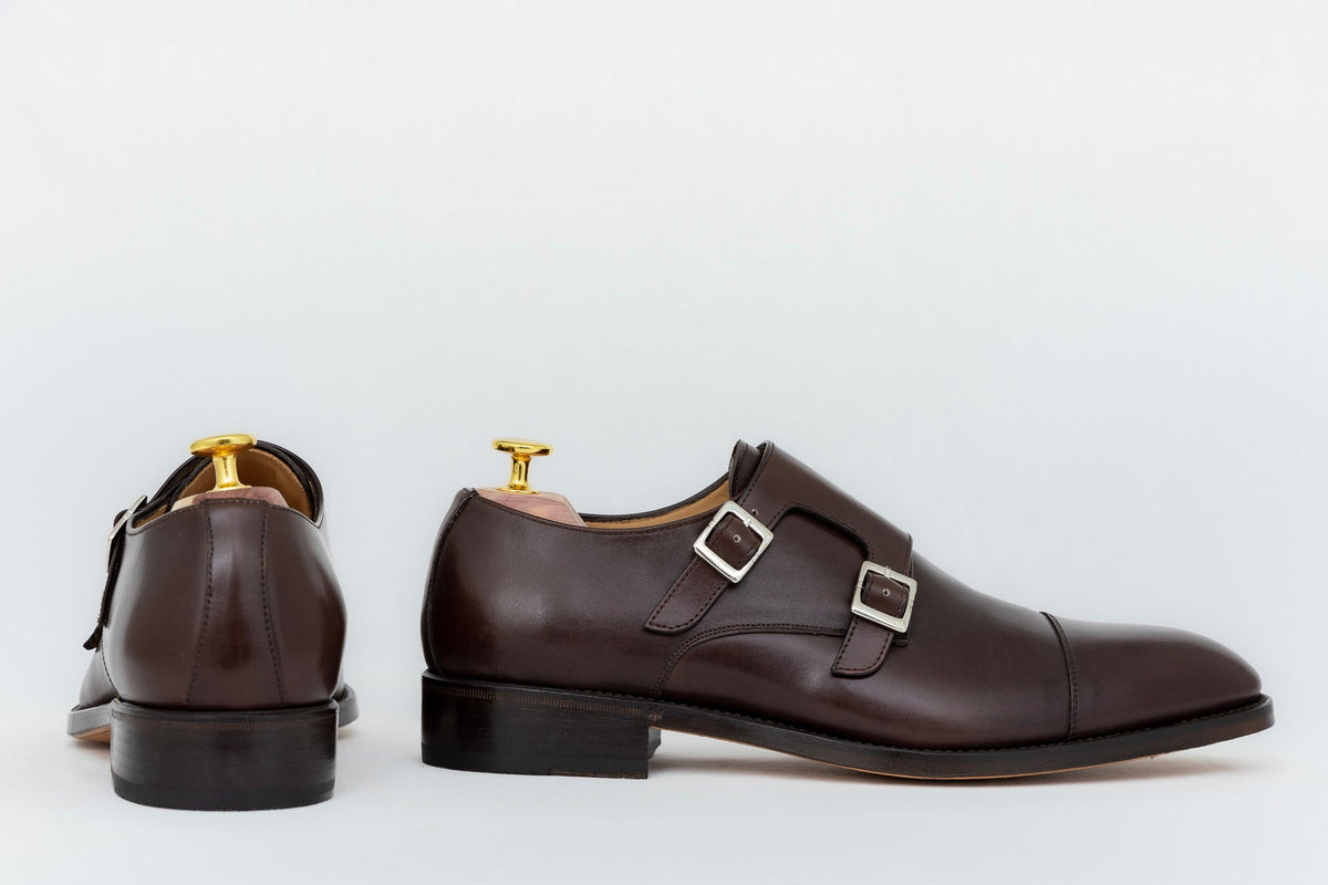 Monk Cuir marron