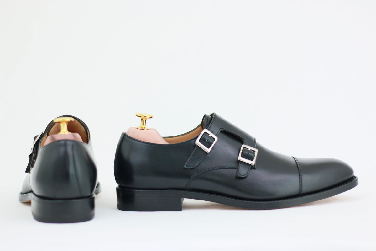 Monk Cuir noir