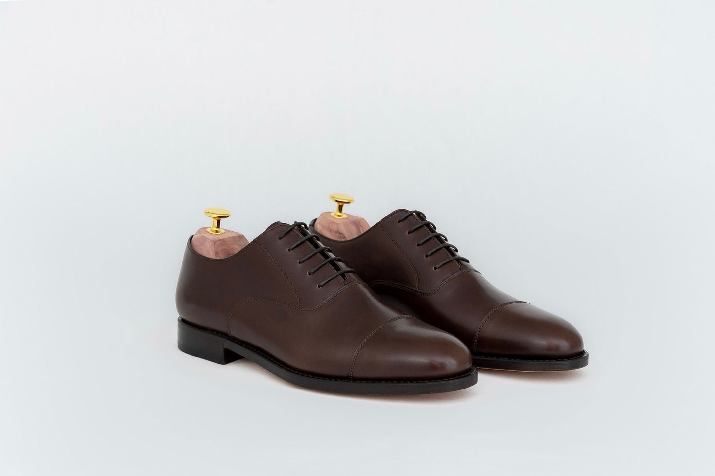 ypsons richelieu homme diplomate cuir-marron semelle cuir vue de biais