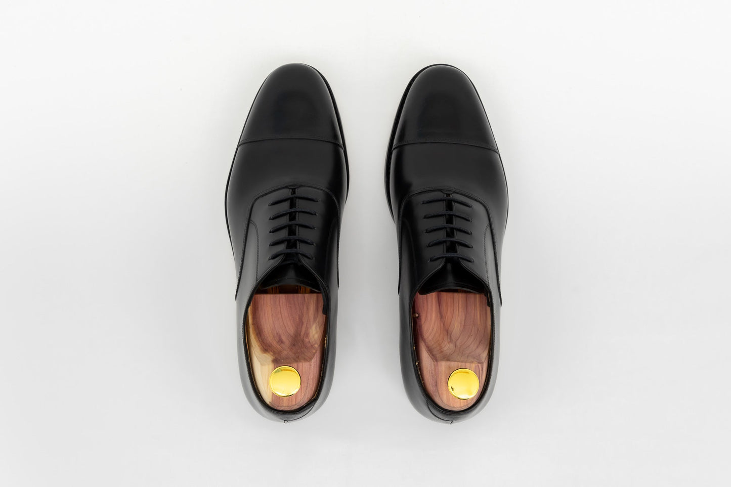 ypsons richelieu homme diplomate cuir-noir semelle cuir vue dessus