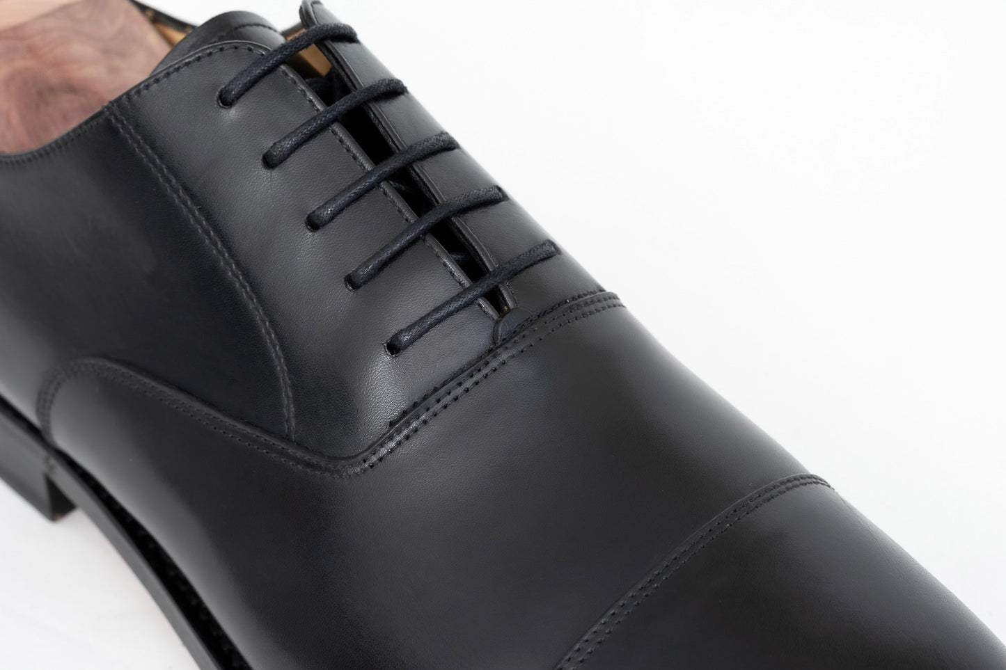ypsons richelieu homme diplomate cuir-noir semelle cuir vue zoom