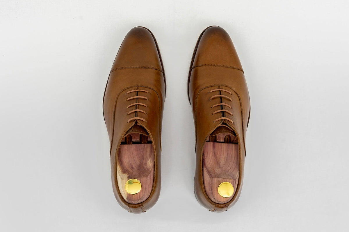 Ely Cuir patine marron clair