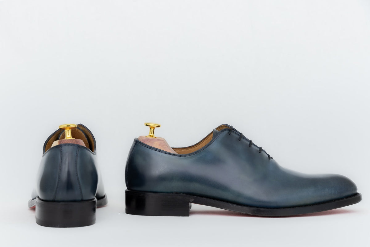 San Cuir patine bleu