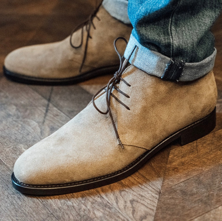Chukka boots velours gris Chukka boots velours gris
