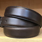 ceinture en cuir de veau couleur marron