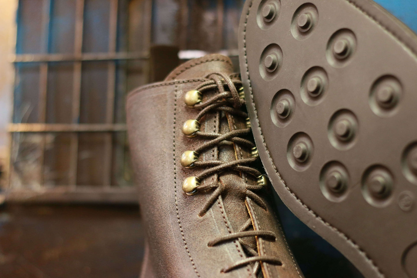Boots Wild en veau velours ciré