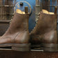 Boots Wild en veau velours ciré