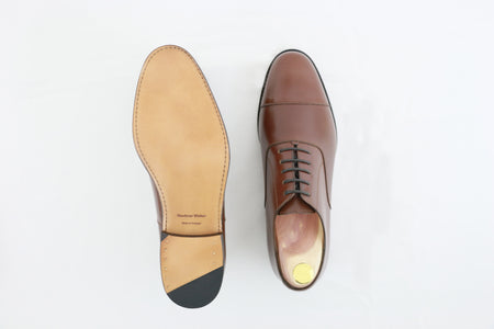chaussure ville homme richelieu cuir-chataigne diplomate ypsons vue semelle