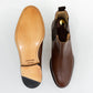 ypsons chelsea boots homme cuir marron vue semelle