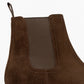 ypsons chelsea boots homme velours marron vue zoom
