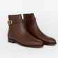 ypsons jodhpur boots homme cuir marron vue de biais