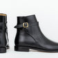 ypsons jodhpur boots homme cuir noir vue de profil